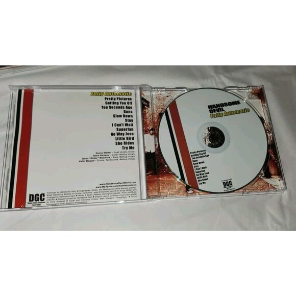 HANDSOME DEVIL rare cd FULLY AUTOMATIC (CD, 2006, Rock, Diablo Guapo Corporate) - Picture 6 of 8